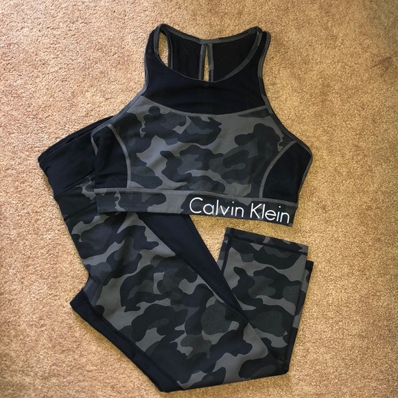calvin klein workout set